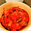 和ダシで作る南瓜のミネストローネ風