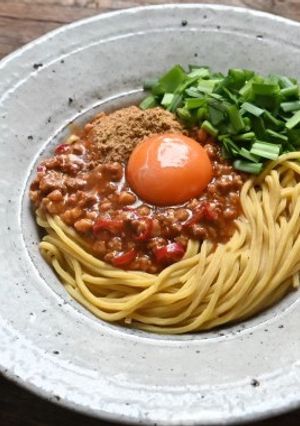 糖質制限!大豆ミートの台湾まぜそば-レシピのメイン写真
