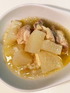 大根と鶏肉のスープ-レシピのメイン写真