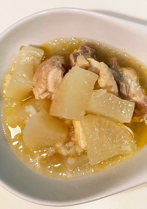 大根と鶏肉のスープ-レシピのメイン写真