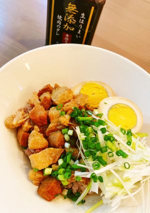 無添加焼肉生だれで台湾屋台の味 魯肉飯！-レシピのメイン写真