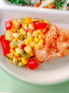 鶏肉の夏野菜ソース-レシピのメイン写真