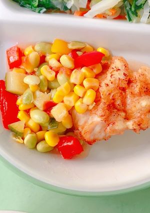 鶏肉の夏野菜ソース-レシピのメイン写真