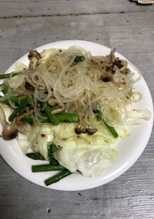 焼きそばみたいだけどペペロン春雨-レシピのメイン写真