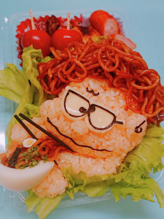 小池さん キャラ弁-レシピのメイン写真