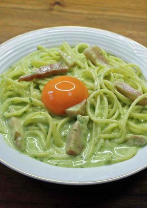 ほうれん草のクリームパスタ-レシピのメイン写真