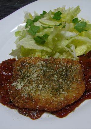 ミラノ風カツレツ 新鮮な鯵の切身で-レシピのメイン写真