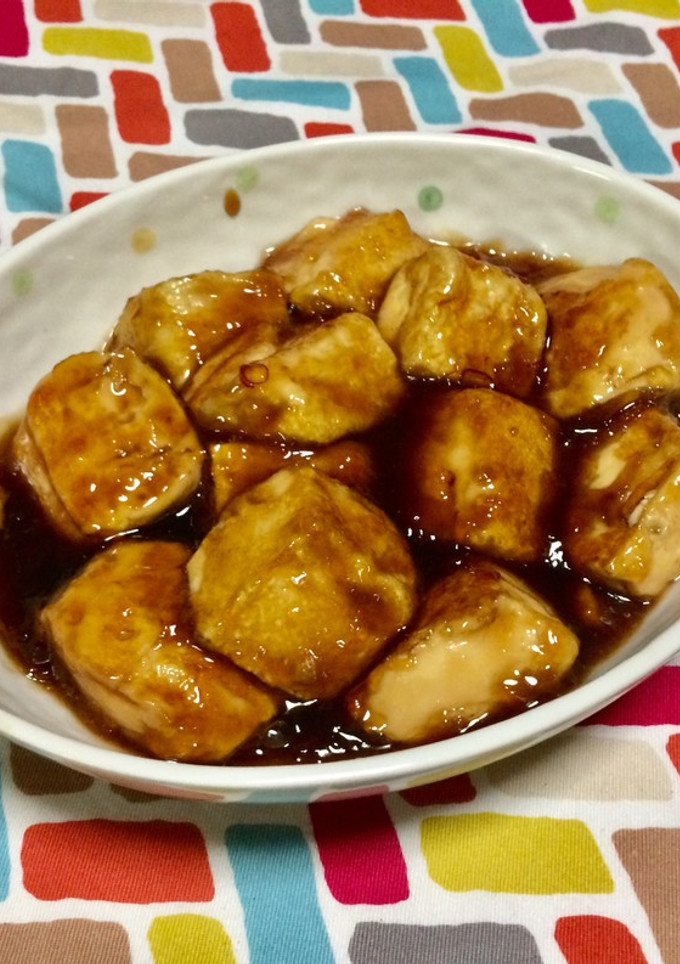 超簡単☆旨いが旨い甘酢甘辛揚げ出し豆腐！-レシピのメイン写真