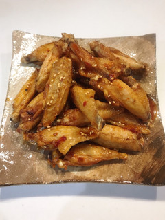 豆板醤入り甘辛手羽の唐揚げ-レシピのメイン写真