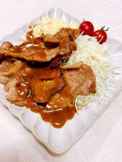 絶品!マヨネーズだれの豚のしょうが焼き-レシピのメイン写真