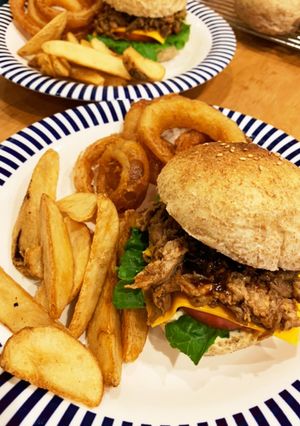 プルドポークバーガー-レシピのメイン写真