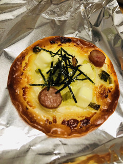 やみつき!餃子の皮で簡単ミニピザ-レシピのメイン写真
