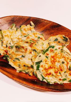マヨチヂミ焼き-レシピのメイン写真