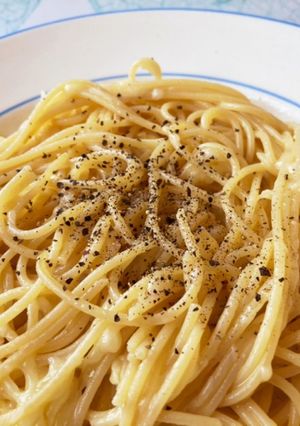 チーズたっぷりカチョエペペ-レシピのメイン写真