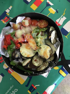 夏野菜のチーズ焼き-レシピのメイン写真