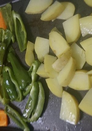 ホットプレートの日は焼き野菜を作ろう！-レシピのメイン写真