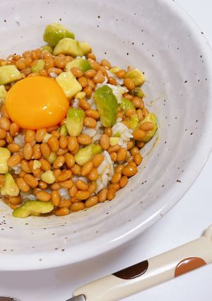 納豆アボカド丼-レシピのメイン写真