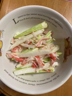 セロリのカニカマあえ-レシピのメイン写真