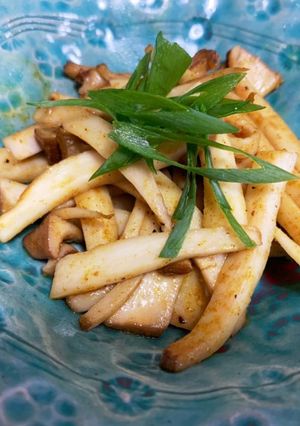 エリンギのカレーパウダー炒め-レシピのメイン写真