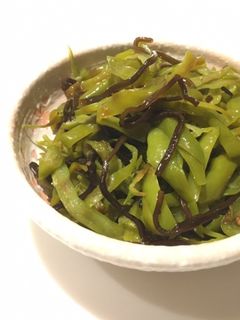ししとうの塩昆布和え-レシピのメイン写真