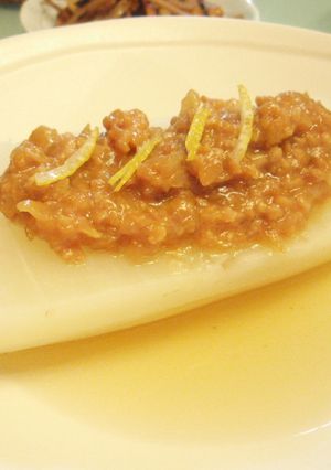 風呂吹き大根～肉みそをのせて-レシピのメイン写真