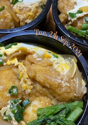 ナゲッとじ丼-レシピのメイン写真
