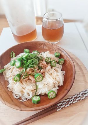 そうめんアレンジ-レシピのメイン写真