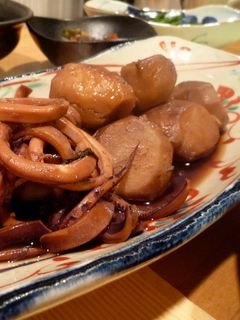 おふくろの味・・・イカと里芋の煮物-レシピのメイン写真