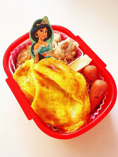 簡単!年中さんのオムそば弁当♡-レシピのメイン写真