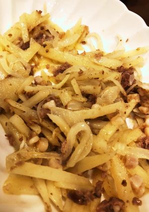 コンビーフポテト炒め-レシピのメイン写真