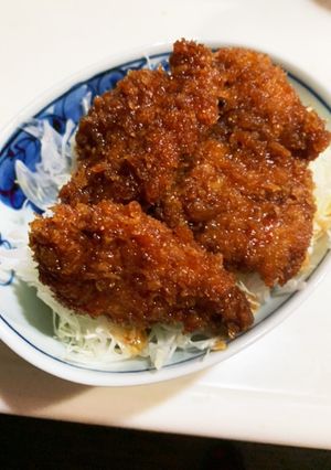 ゆかりのイブクロ ソースカツ丼-レシピのメイン写真