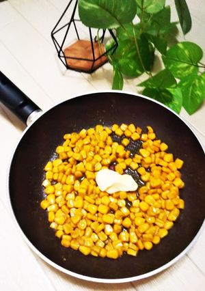 5分で簡単★カレーバターコーン！-レシピのメイン写真