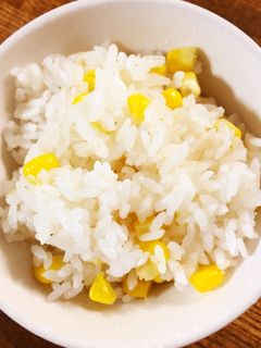とうもろこしごはん-レシピのメイン写真