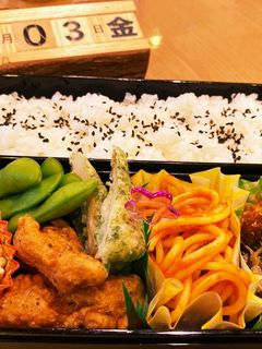 2021.9/3 中学生男子お弁当-レシピのメイン写真
