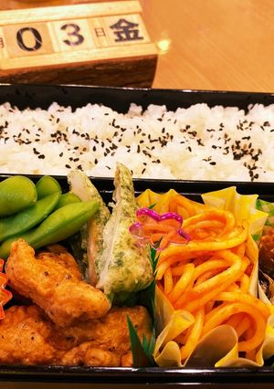 2021.9/3 中学生男子お弁当-レシピのメイン写真