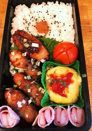 肉巻きウィンナー（高校お弁当）-レシピのメイン写真