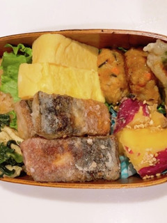 鯖の竜田揚げ弁当-レシピのメイン写真
