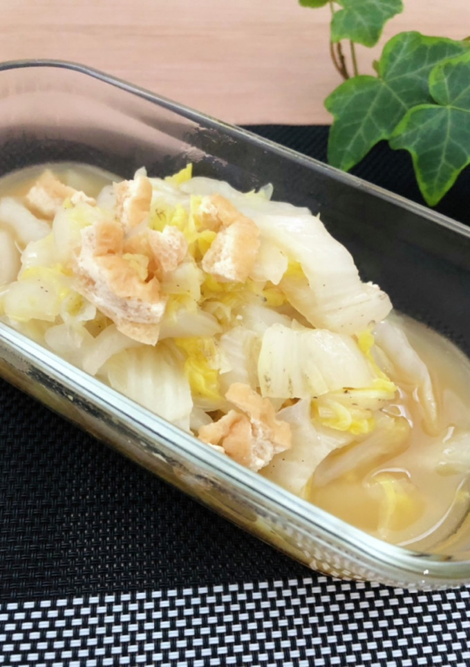 白菜とお揚げの簡単煮物★低カロリー-レシピのメイン写真