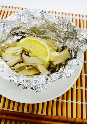 連子鯛ときのこのホイル焼き-レシピのメイン写真
