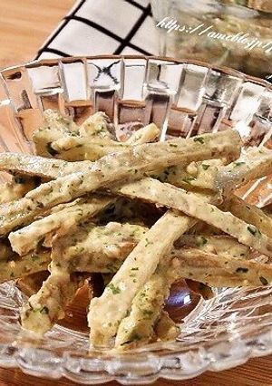 ごぼうのごま味噌マヨ和え-レシピのメイン写真