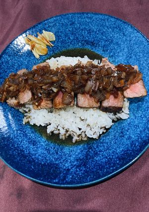 なおみんのステーキ丼-レシピのメイン写真