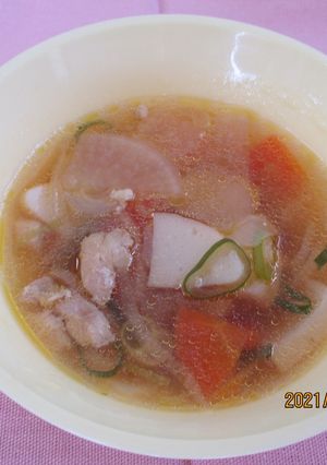 吉野汁＃豊明市学校給食-レシピのメイン写真