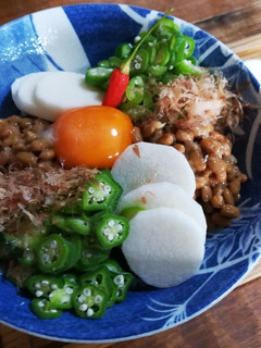 免疫力UP!最強ネバネバ丼!です。-レシピのメイン写真