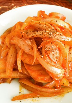 #たまねぎケチャップ醤油炒め-レシピのメイン写真