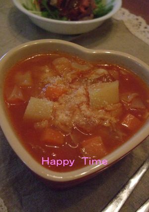 コロコロ野菜の✿ミネストローネ✿-レシピのメイン写真