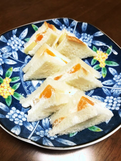 1歳児でも食べれるフルーツサンド-レシピのメイン写真