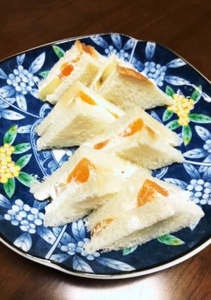 1歳児でも食べれるフルーツサンド-レシピのメイン写真