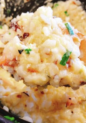 冷蔵庫にあるもので簡単雑炊♪-レシピのメイン写真