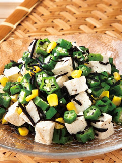オクラと豆腐のサラダ-レシピのメイン写真