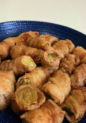 おうちの調味料で簡単！さっぱりネギ豚巻き-レシピのメイン写真